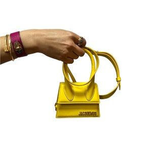 Jacquemus Bright Yellow Mini Bag